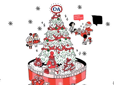 C&A 2015 圣诞送祝福